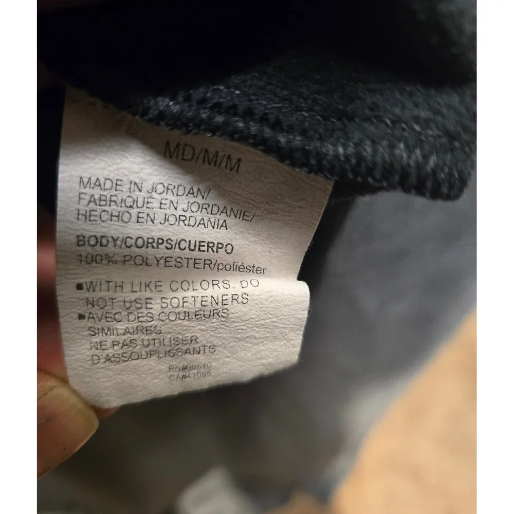 Under Armour‎ Pullover Half Zip Long Sleeve Athletic Shirt Black Medium